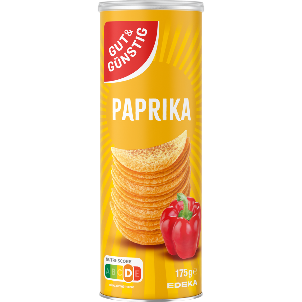 Gut & Günstig Chips Paprika 175G