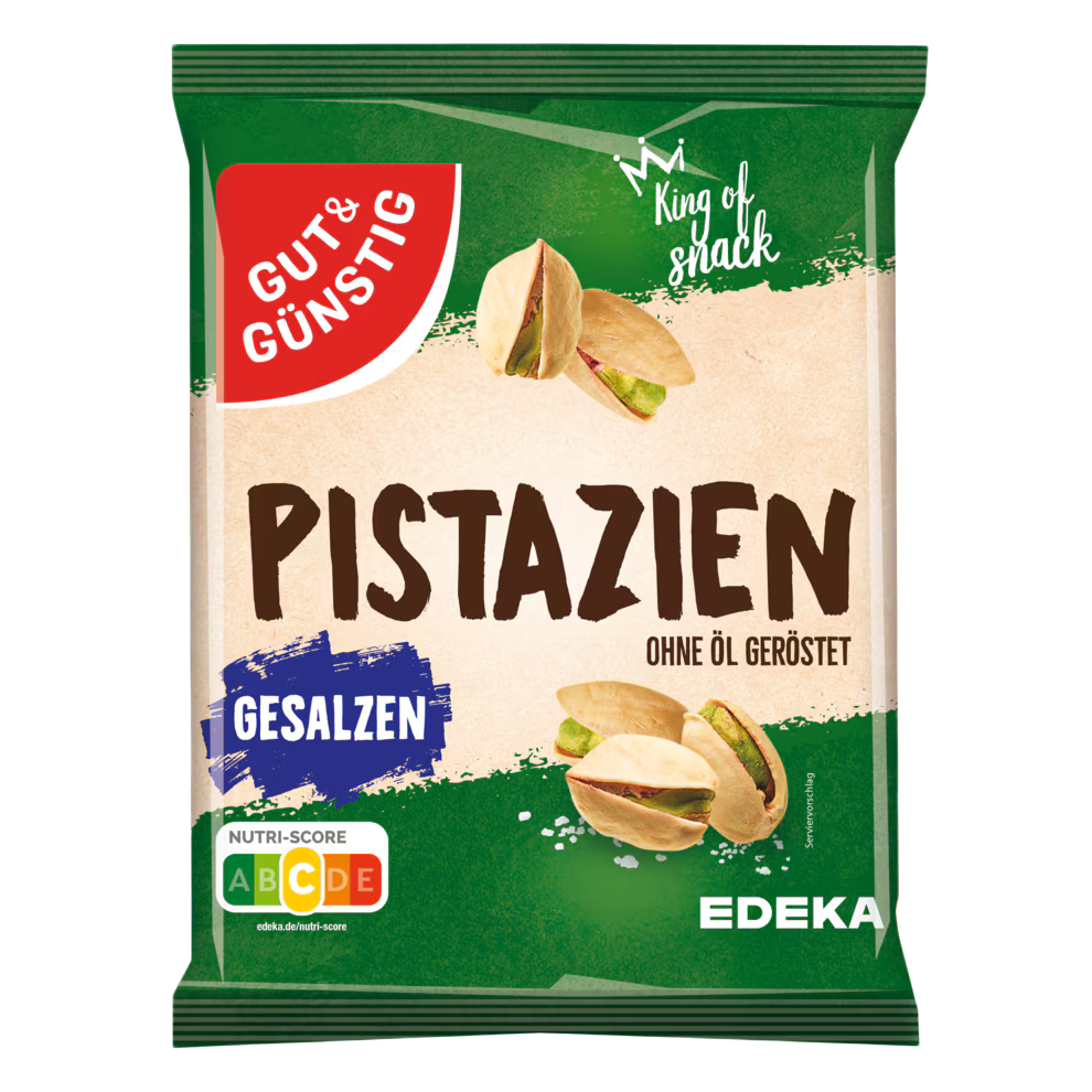 Gut & Günstig Pistazien geröstet & gesalzen 250G