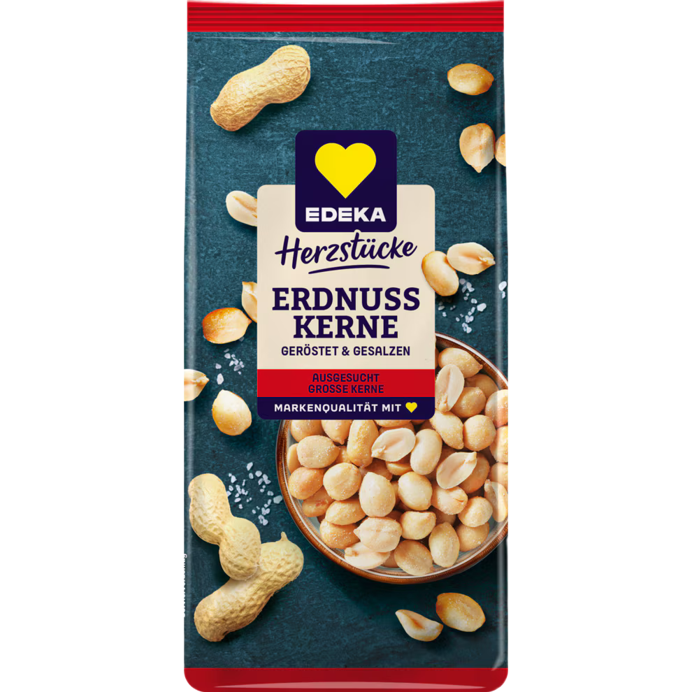 EDEKA Herzstücke Erdnusskerne geröstet & gesalzen 200G
