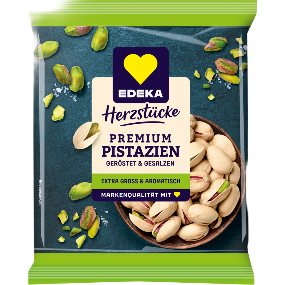 EDEKA Herzstücke Pistazien geröstet & gesalzen 150G