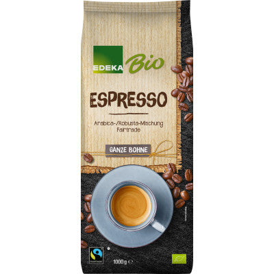 EDEKA Bio Espresso Ganze Bohne - 1 kg