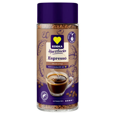 EDEKA Herzstücke Instantkaffee Espresso - 100G