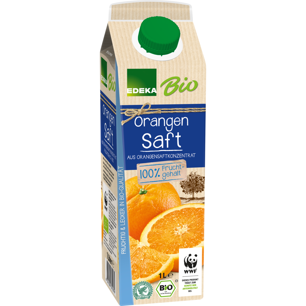 EDEKA Bio - Orangen Saft  1L