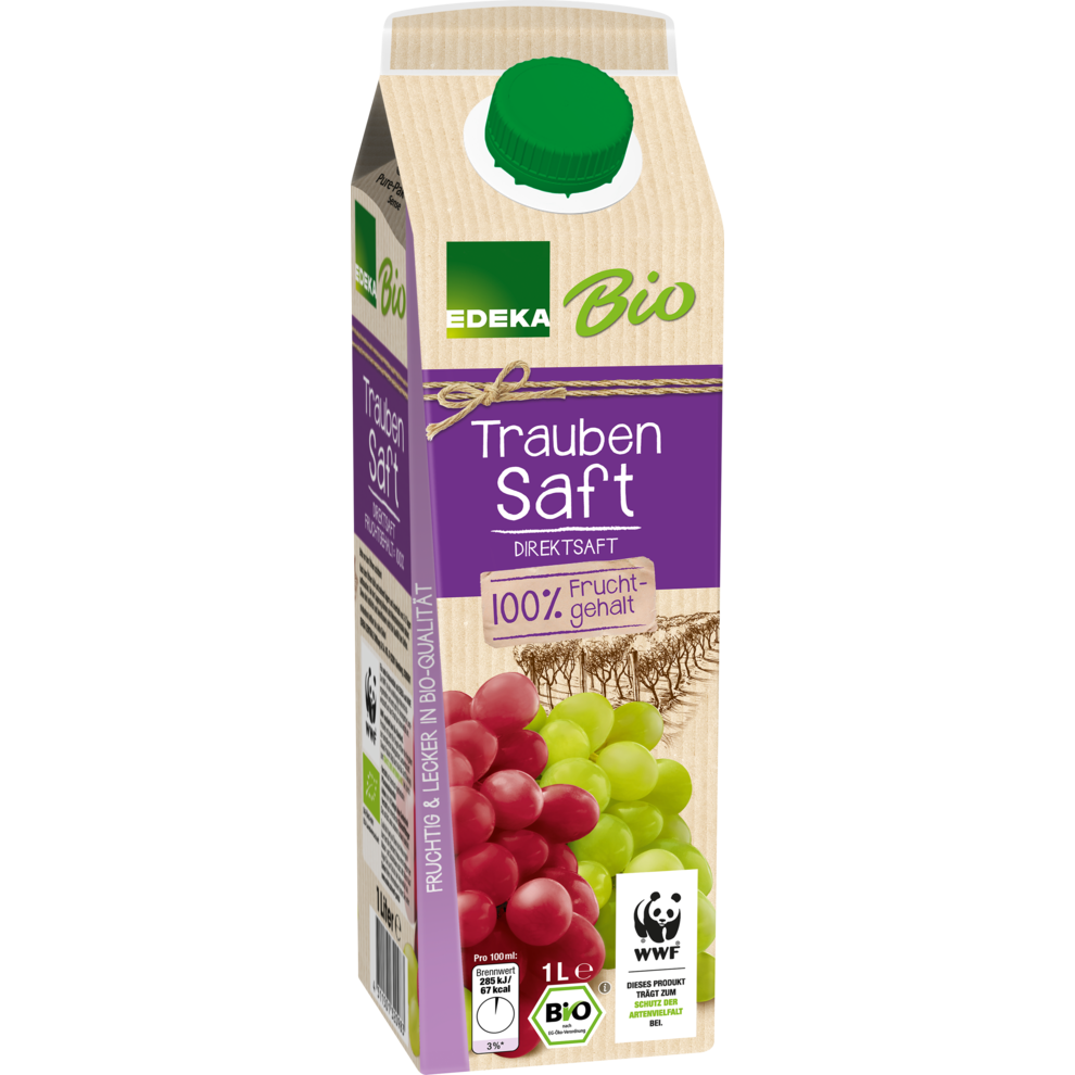 EDEKA Bio - Trauben Saft 1L