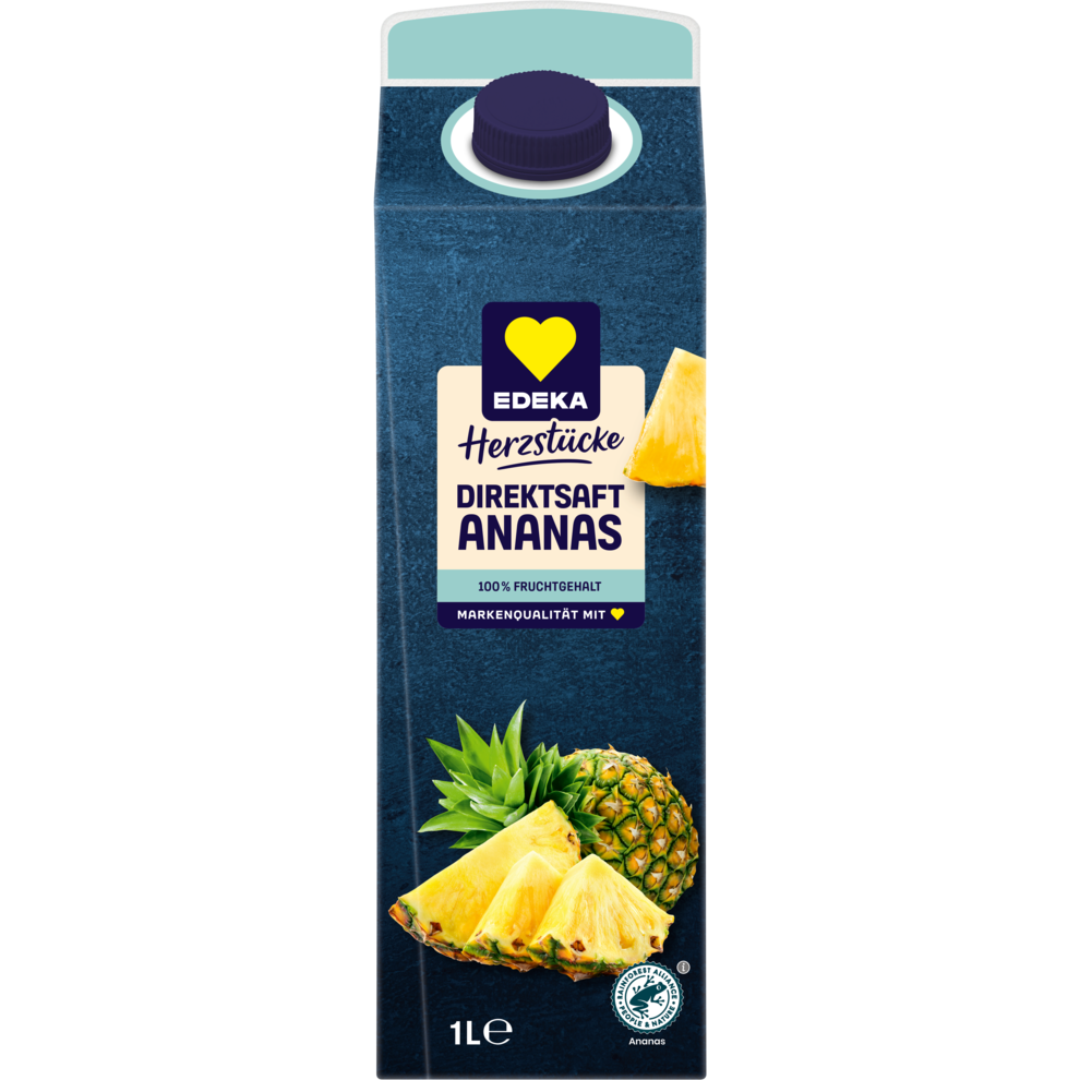 EDEKA Herzstücke - Ananas Direktsaft 1L