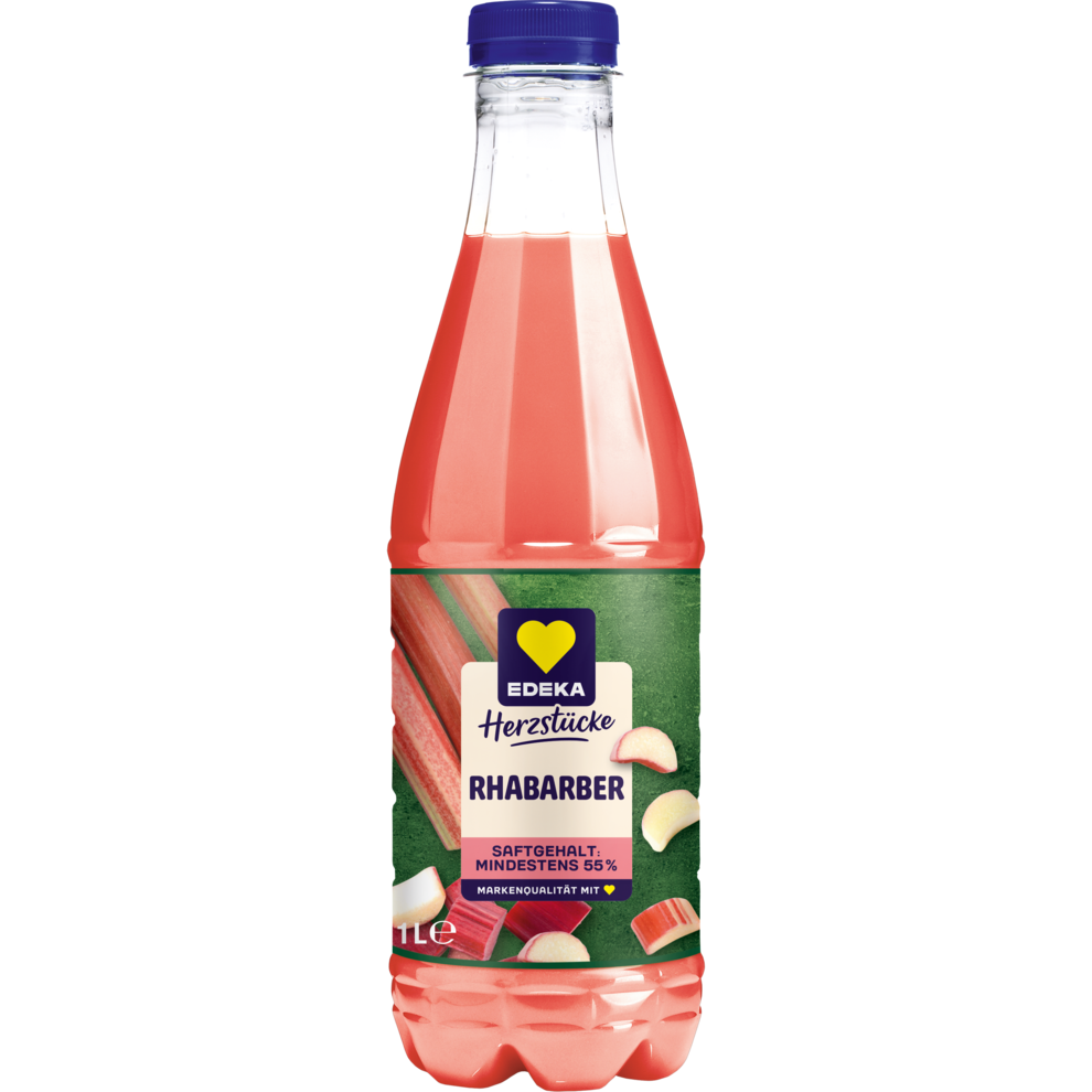 EDEKA Herzstücke - Rhabarber 1L
