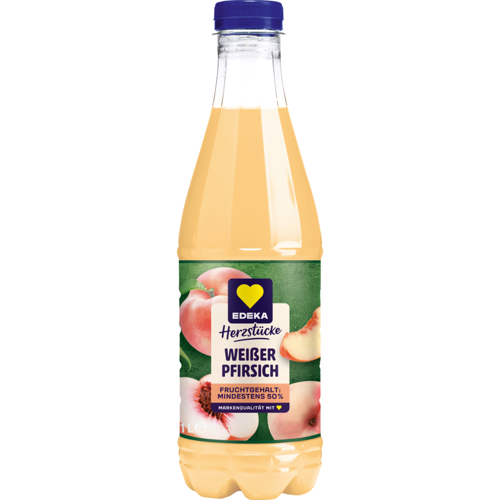 EDEKA Herzstücke - Weisser Pfirsich 1L
