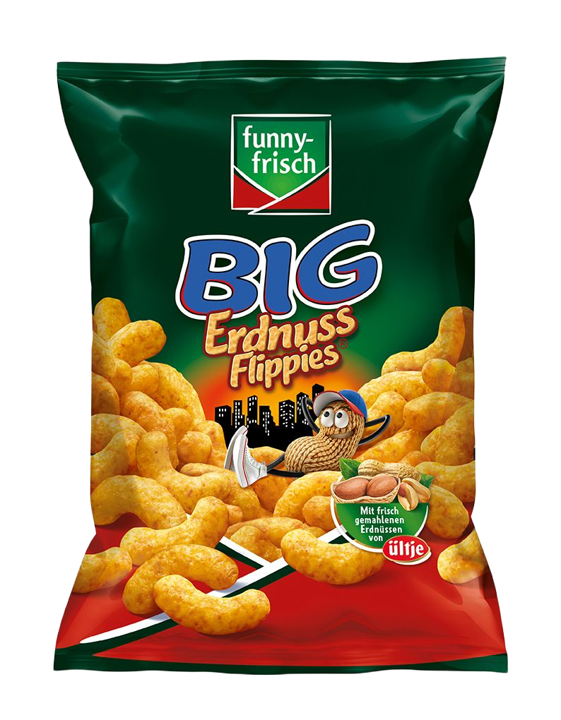 Funny-Frisch BIG Erdnuss Flippies 150G