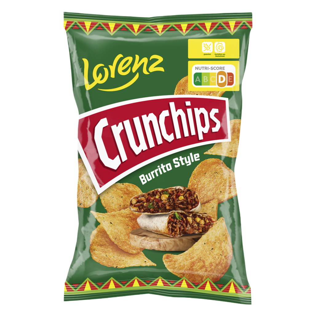 Lorenz Crunchips Burrito Style 130G