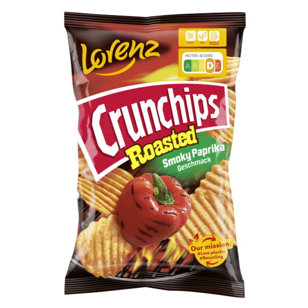 Lorenz Crunchips Roasted Smoky Paprika 110G