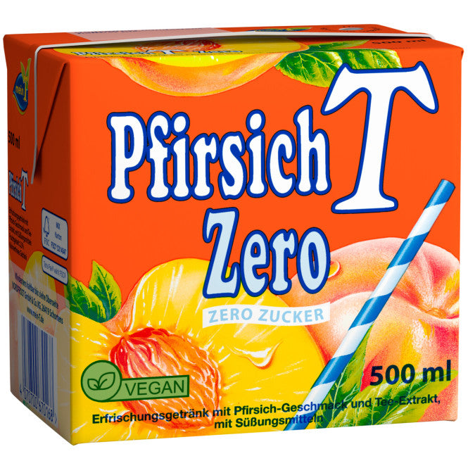 Mein T Pfirsich T Zero 0,5L