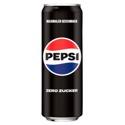 Pepsi Zero Zucker 0,33L Dose