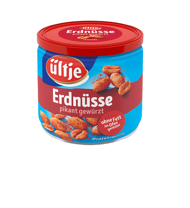 ültje Erdnüsse pikant gewürzt 180G